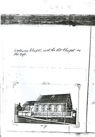 Copy image of Llangwm Wesleyan Methodist Chapel